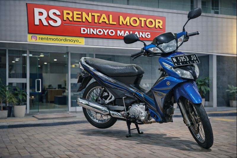 Yamaha Jupiter Biru